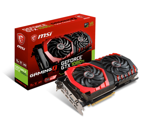 MSI GeForce GTX 1080 Ti GAMING X 11GB GDDR5X - 361263 - zdjęcie